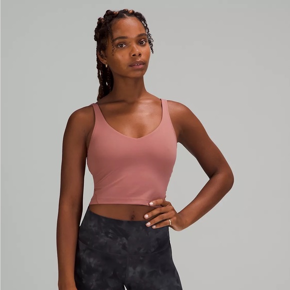 lululemon athletica Tops - lululemon Align™ Cropped Tank Top in Spiced Chai Size 12